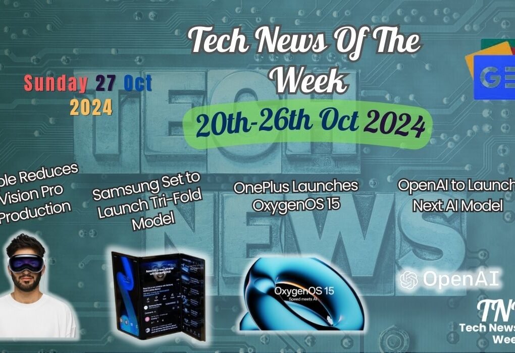 Tech News Of The Week 20th-26th Oct 2024