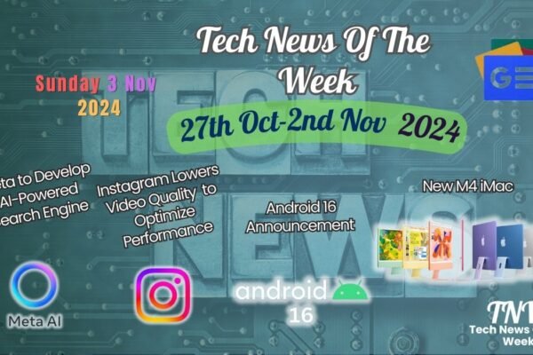 Tech News of the Week 27th Oct-2nd Nov 2024: Meta's AI search engine, Apple’s $1M bug bounty, Google Android updates, and flagship launches from Apple, Xiaomi, and OnePlus.