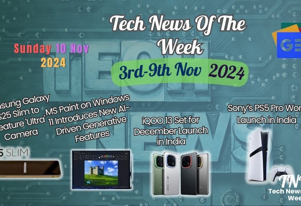 Tech News Of The Week 3rd-9th Nov 2024